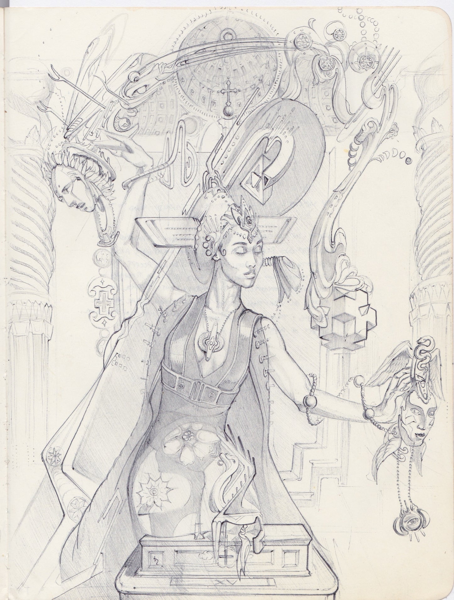 Tarot One - Sketchbook