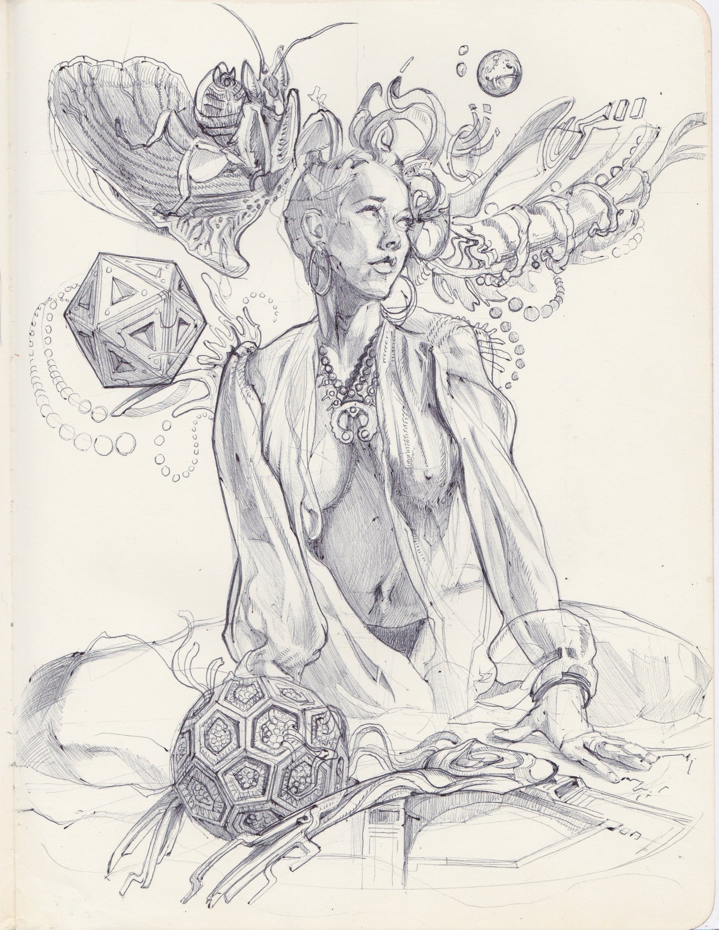 Tarot One - Sketchbook